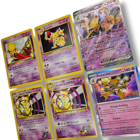 Pokemon Trading Cards - Yellow and Purple - Picture 2 of 7